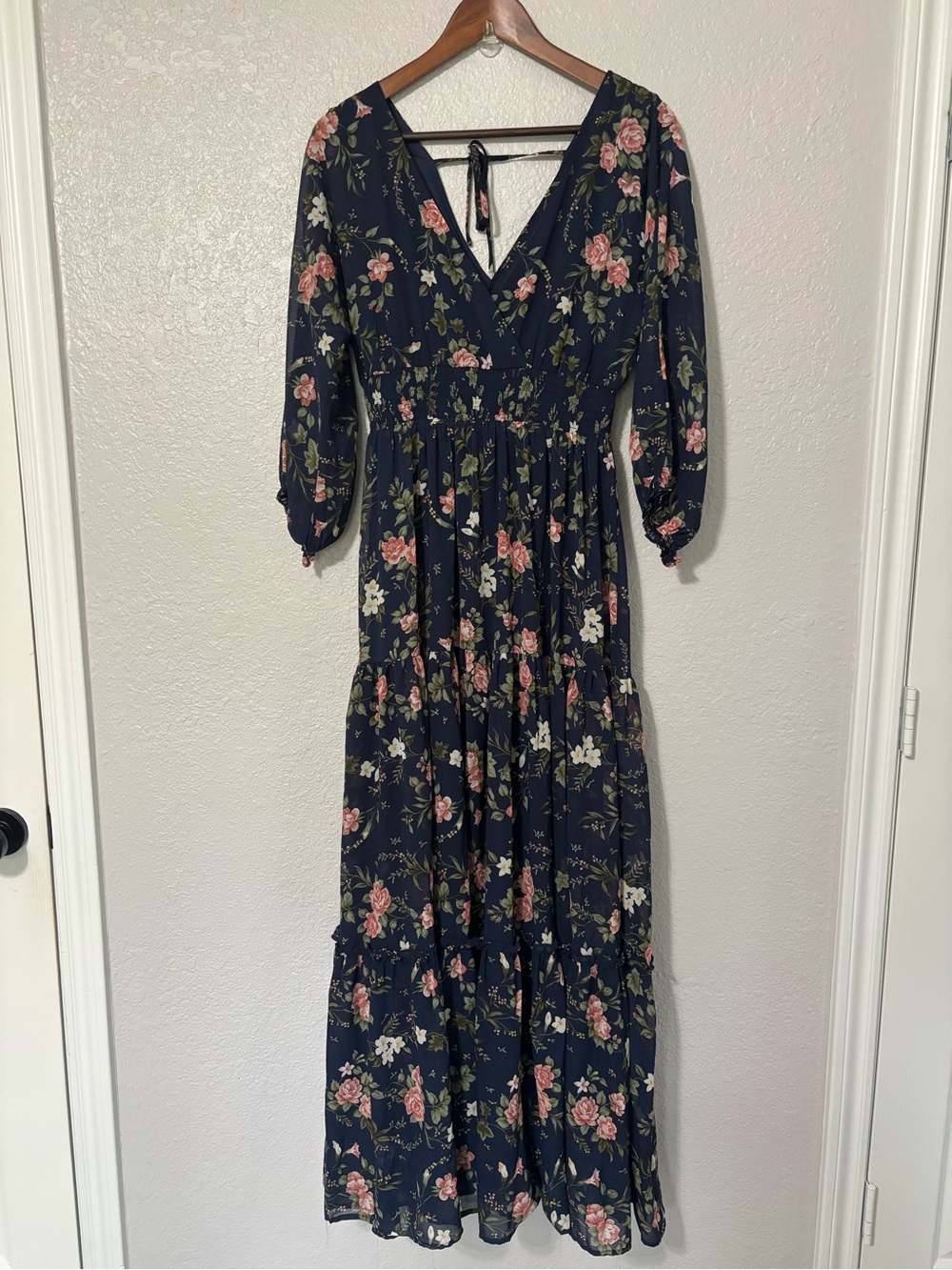 Baltic Born Navy Floral  Dress